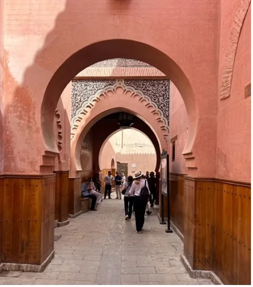 Kasbahs and desert roads near Marrakech